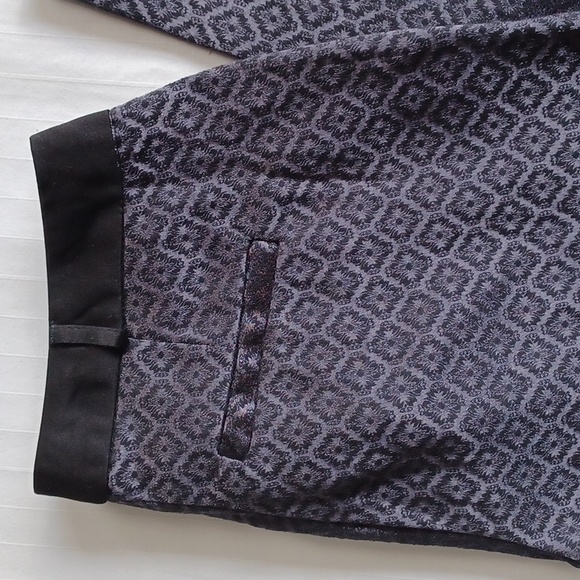 Smart Set Satin Brocade Cigarette Pant NEW- Sz. 00 - Picture 2 of 8